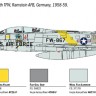 it 1398 F-100F  SUPER SABRE збірна модель винищувача