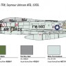 it 1398 F-100F  SUPER SABRE збірна модель винищувача