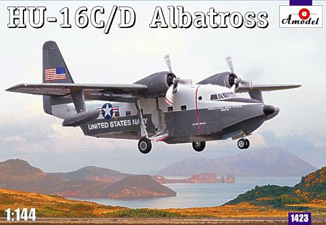 HU-16C/D Albatross plastic model kit 1/144