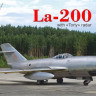 Ла-200  с радаром "Торий" сборная модель 1/72