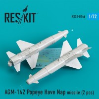 AGM-142 Popeye Have Nap missile (2 pcs)  1/72