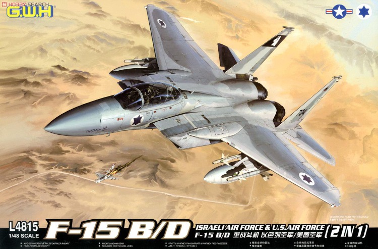 F-15 B/D  двухместный тактический истребитель