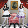 Maid café girls. Nana and Momoko plastic model