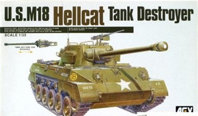 M18 HELLCAT Американский истребитель танков сборная модель