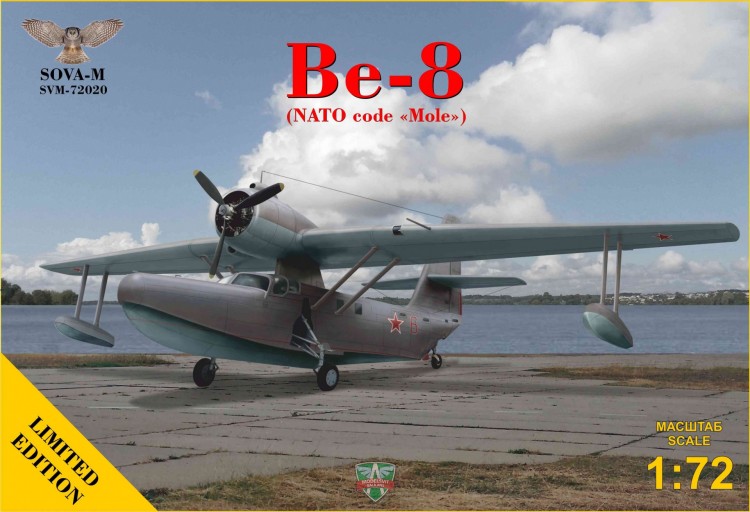 Be-8 soviet seaplane aircraft