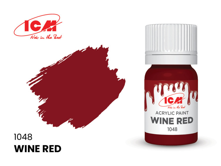 ICM1048 Wine Red