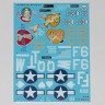 Douglas A-20 Boston "Pin-Up Nose Art and Stencils" Part 2 decals