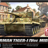Немецкий танк  TIGER-I MID VER. "Anniv.70 Normandy Invasion 1944"  (1:35)