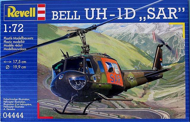 Американский самолёт "Bell UH-1D SAR" сборная модель