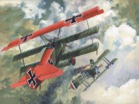 Fokker Dr.I винищувач збірна модель