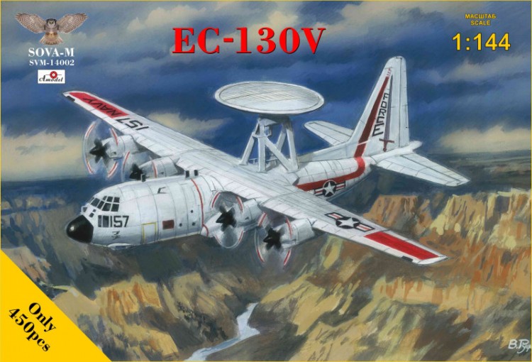 EC-130V AWACS plastic model 1/144