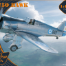 H-75O Hawk fighter plastic model kit 1/48