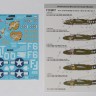 Douglas A-20 Boston "Pin-Up Nose Art" Part 2 (Stencils not included) decals