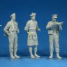 BRITISH OFFICERS plastic model kit