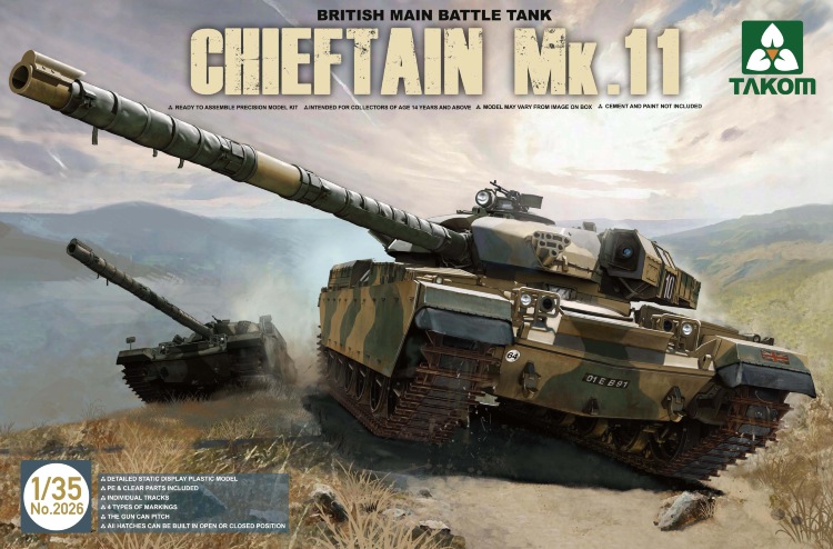 Chieftain Mk.11- британский основной боевой танк