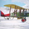 De Havilland DH4 "Eagle" бомбардировщик сборная модель