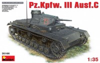 Немецкий танк Pz.III Ausf.С Сборная модель