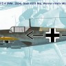 D5-10Bf 109 E-4 1/48 Мессершмітт німецький винищувач Другої світової війни