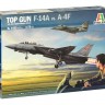 TOP GUN F-14A  &  A-4F italeri 1422