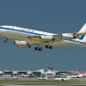 Boeing 720 "United" сборная модель самолета