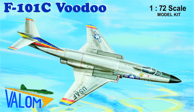 F-101C Voodoo сборная модель многоцелевого истребителя