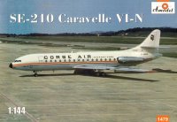 Caravelle VI-N "Каравелла" пассажирский самолет сборная модель