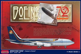 Boeing 720 "Caesar's Chariot" plastic model kit