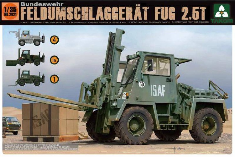 Bundeswehr Feldumschlaggerät FUG 2,5t