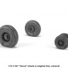 F-14D Tomcat wheels w/ weighted tires 1/72