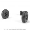 F-14D Tomcat wheels w/ weighted tires 1/72