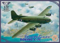 Boeing C-75 Stratoliner plastic model kit