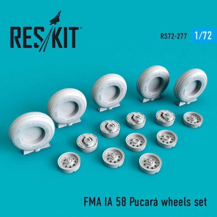 FMA IA 58 Pucará wheels set