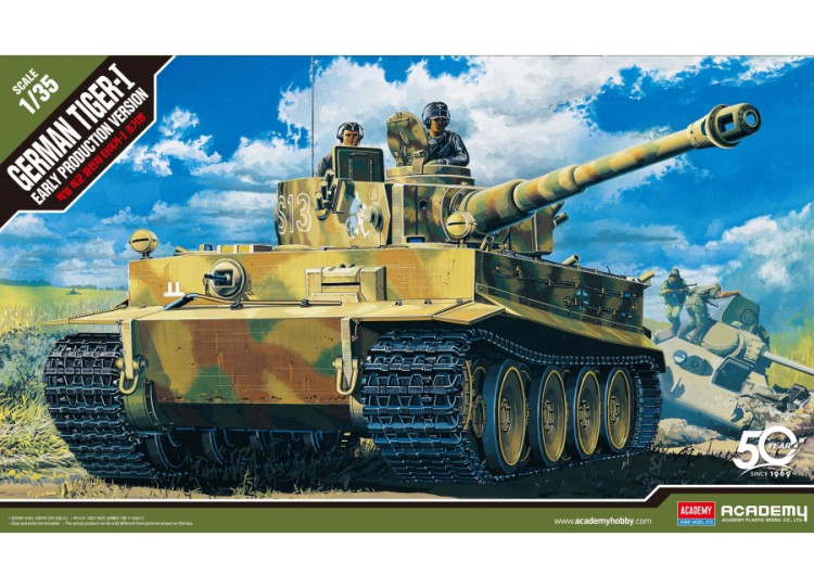 ACADEMY 13239 TIGER-I GERMAN tank (EARLY VERSION)