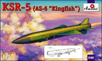 KSR-5 (AS-6 "Kingfish") long-range anti-ship missile