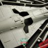 Mirage IIIE fighter-bomber plastic model