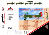 Полікарпов Р-5  ВПС Туреччини збірна модель 1/48
