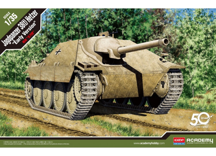 ACADEMY 13278  Jagdpanzer 38(t) Hetzer "ранняя версия"
