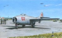 сборная модель МиГ-9 советский первый реактивный истребитель