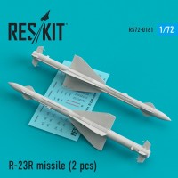 R-23R missile 2 pcs MiG-23 1/72