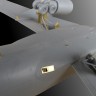Detailing set for Zvezda kit "Boeing 767" photo-etched