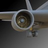 Detailing set for Zvezda kit "Boeing 767" photo-etched