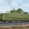 Советский железнодорожный броневагон МБВ-2 сборная модель