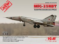 МиГ-25 РБТ самолет-разведчик сборная модель 1/72