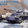 Tank Pz.Kpfw.IV Ausf. H Vomag. EARLY PROD. JUNE 1943 plastic model kit