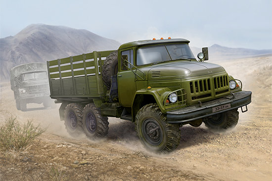 Зил-131 бортовой грузовик сборная модель