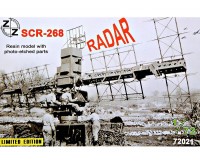 SCR-268 US radar resin kit and fhoto-etched part