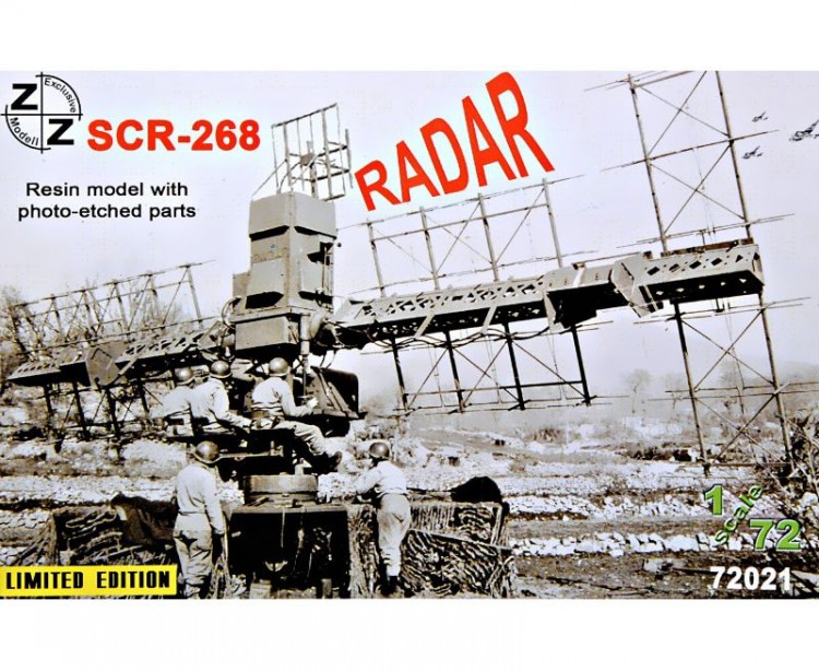 SCR-268 US радар сборная модель из смолы