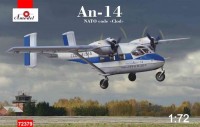 Amodel 72379  Aн-14 Blue Aeroflot сборная модель