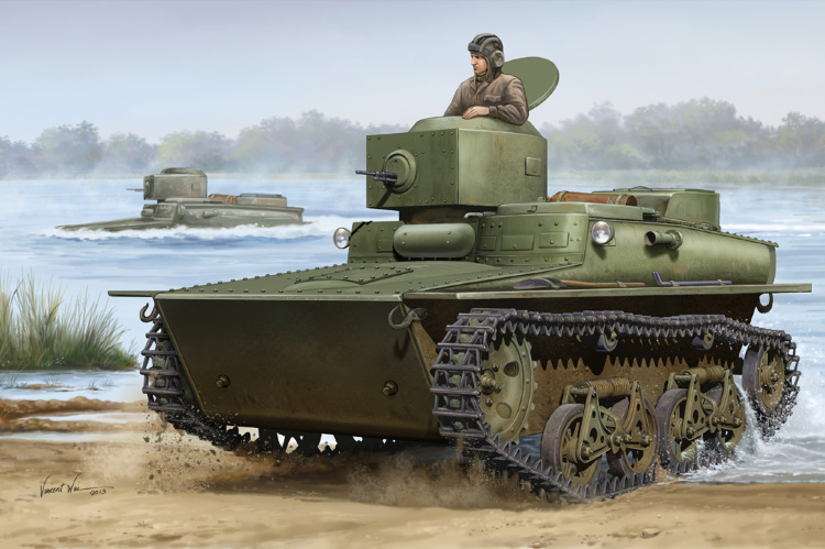Т-37 (ранний)-советский легкий плавающий танк