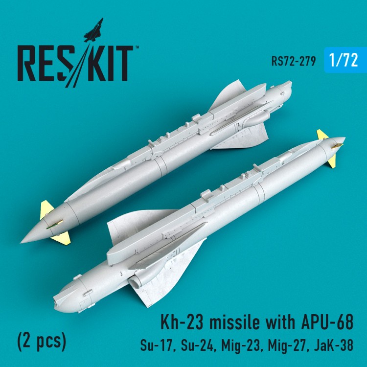 Kh-23 missile with APU-68 (2 pcs)